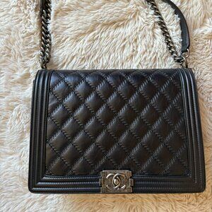 Large Chanel boy bag